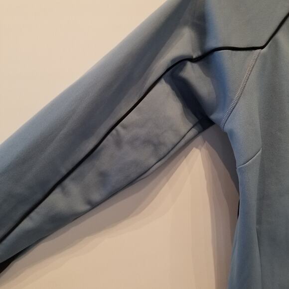 Pearl Izumi Cycling Jacket Blue Athletic Workout Long Sleeve Zip Closer Size M - Picture 4 of 12